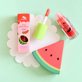 No Nasties makeup, natural flavor lip gloss for kids and lip gloss for 8 year olds with nourishing plant oils. Nut free, gluten free, and dairy free formula safe for sensitive lips
