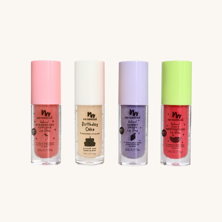 Natural Flavor Lip Gloss for Kids
