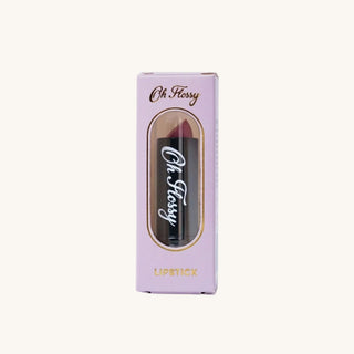 Oh Flossy Play Lipstick for Kids in pink and purple, 100% natural and vegan, safe for sensitive lips, washable, and free from toxins