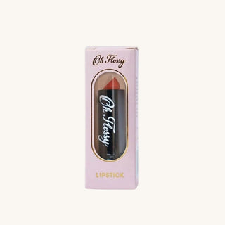 Oh Flossy Play Lipstick for Kids in pink and purple, 100% natural and vegan, safe for sensitive lips, washable, and free from toxins
