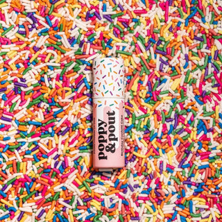 Poppy and Pout lip balm, kids lip balm, natural lip balm for kids, and kids non toxic lip balm made with safe, eco-friendly ingredients for gentle, everyday lip care