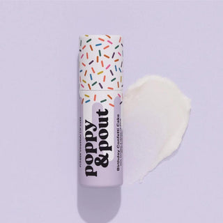 Poppy and Pout lip balm, kids lip balm, natural lip balm for kids, and kids non toxic lip balm made with safe, eco-friendly ingredients for gentle, everyday lip care