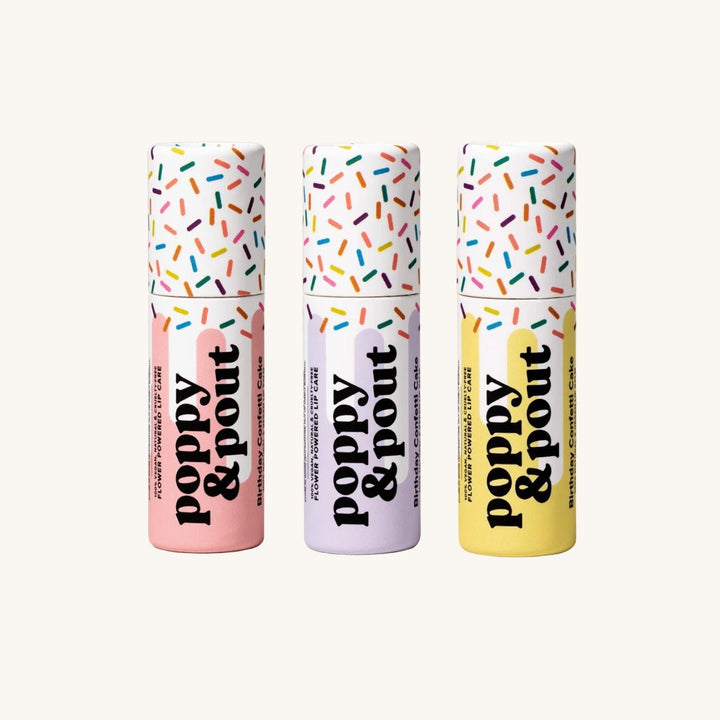 Birthday Cake Natural Lip Balm for Kids
