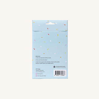Reusable adhesive face paint and makeup stencils that stick, easy-to-use designs for kids’ face painting and creative play