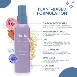 Calm Facial Mist – gentle rose water face mist for kids and teens to hydrate, soothe redness, and refresh sensitive skin