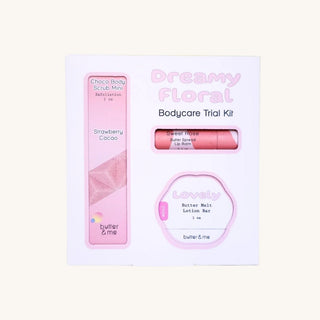 Tween skin care kit with natural skin care for 10 year old girls including scrub, lotion bar, and lip balm