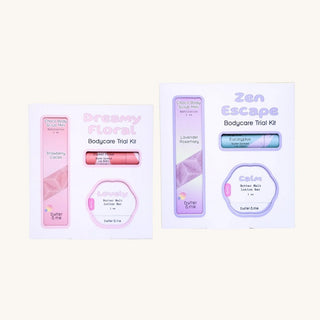 Tween skin care kit with natural skin care for 10 year old girls including scrub, lotion bar, and lip balm