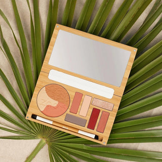 Zao Makeup refillable makeup compact and refillable makeup palette made with sustainable bamboo, featuring the best vegan mineral makeup for teens